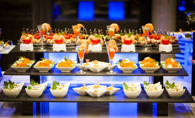 Russisches Catering Luxusbuffet