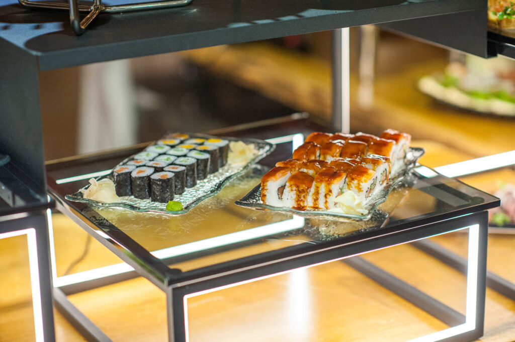 Russisches Catering Hochzeit Buffet