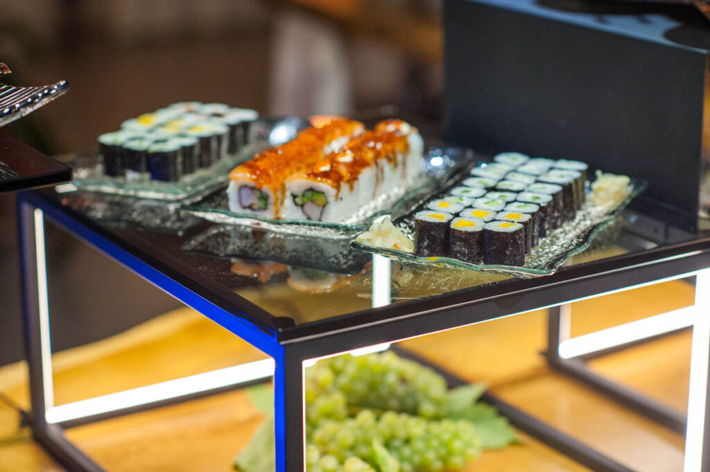 Russisches Catering Hochzeit Buffet