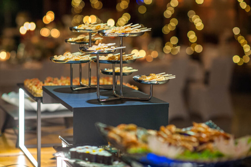 Russisches Catering Hochzeit Buffet