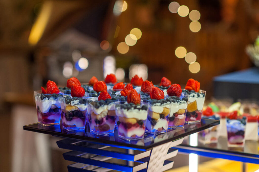 Russisches Catering Luxusbuffet