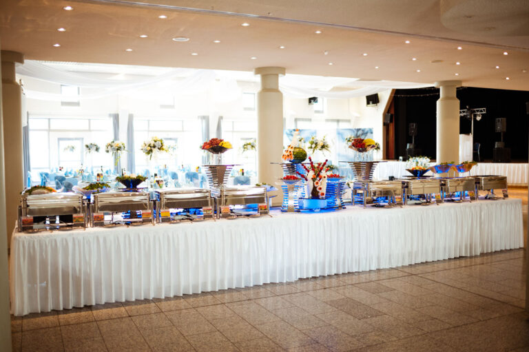 Russisches Catering Firmenevent Buffet
