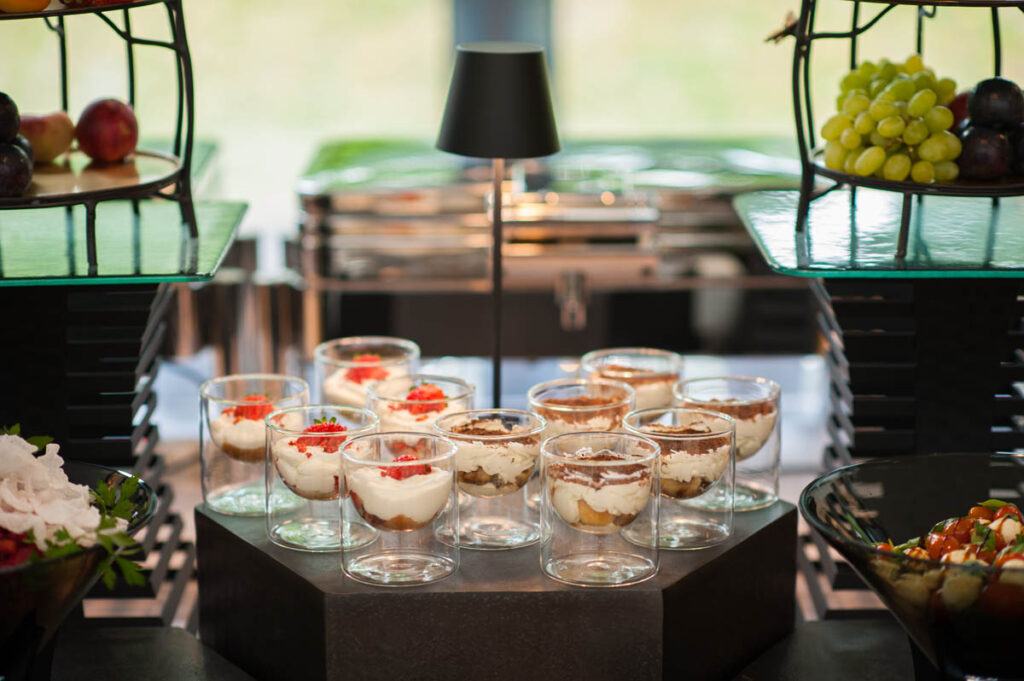 Russisches Catering Firmenevent Buffet