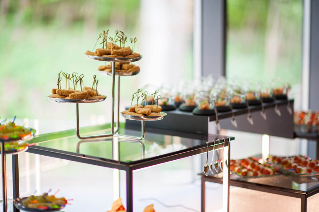 Russisches Catering Firmenevent Buffet