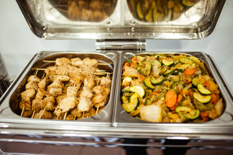 Russisches Catering Firmenevent Buffet