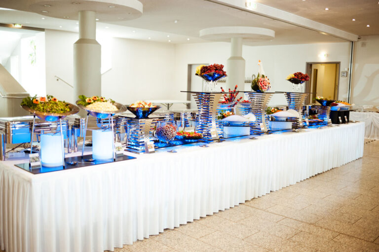 Russisches Catering Firmenevent Buffet