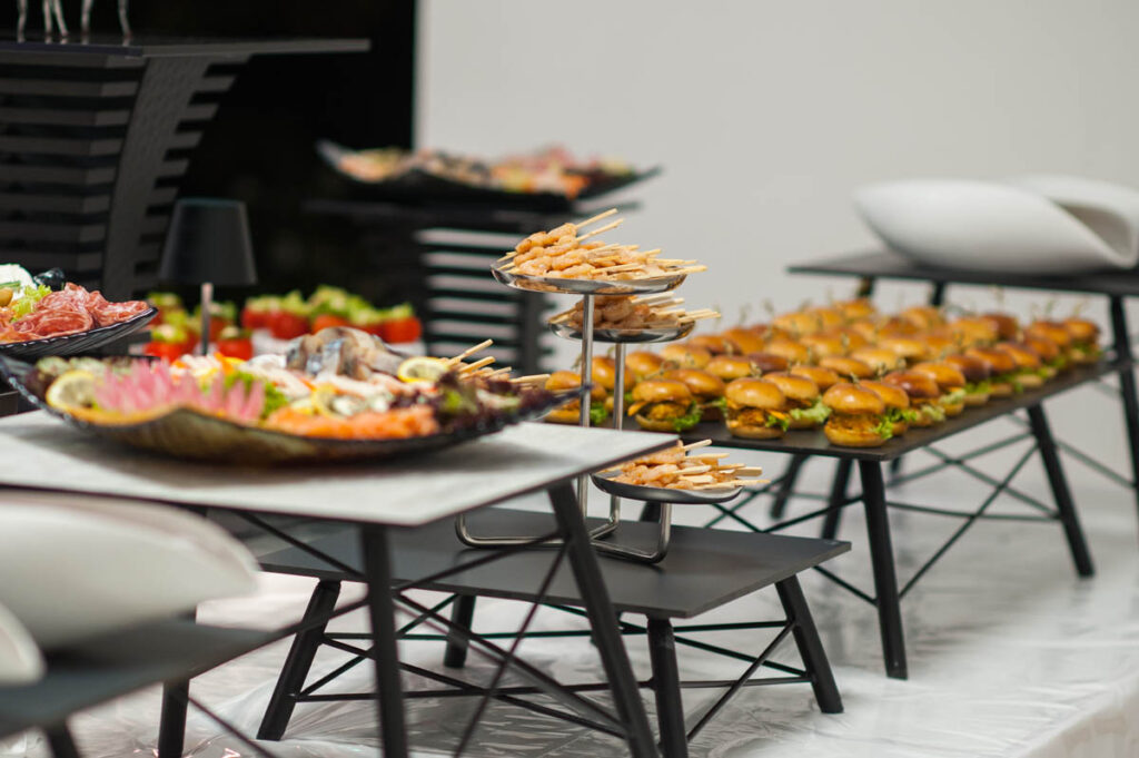 Russisches Catering Eventbuffet