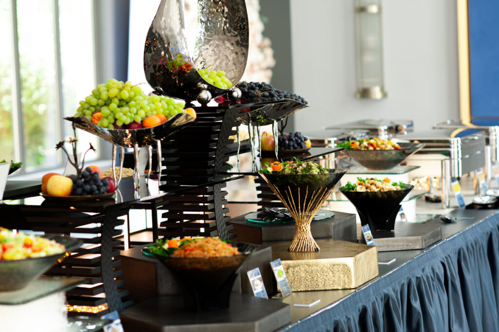 Russisches Catering Firmenevent Buffet