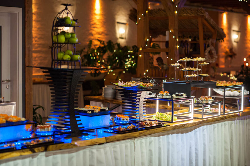 Russisches Catering Eventbuffet