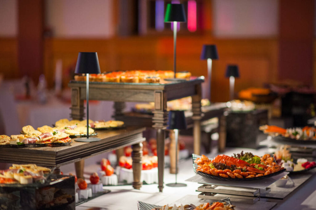 Russisches Catering Hochzeit Buffet