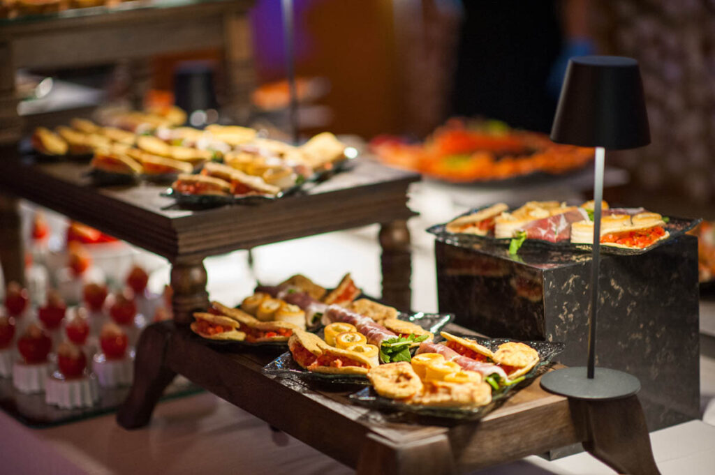 Russisches Catering Hochzeit Buffet