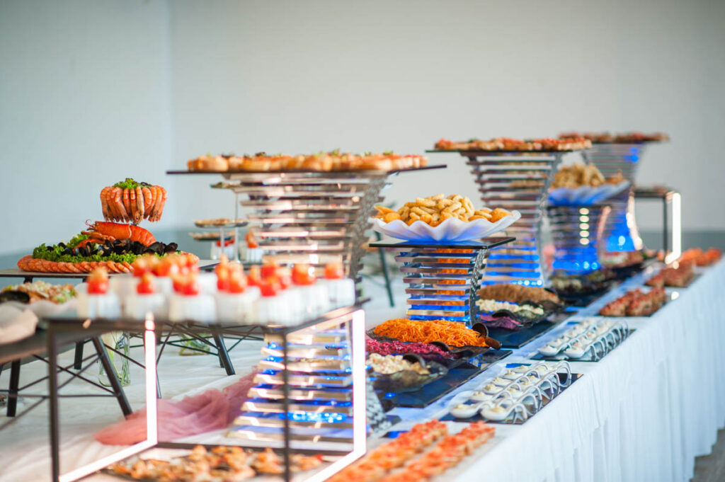 Russisches Catering Hochzeit Buffet