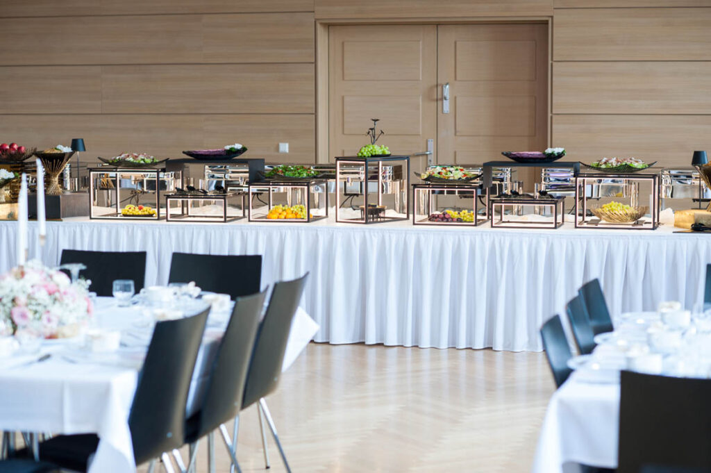 Russisches Catering Luxusbuffet