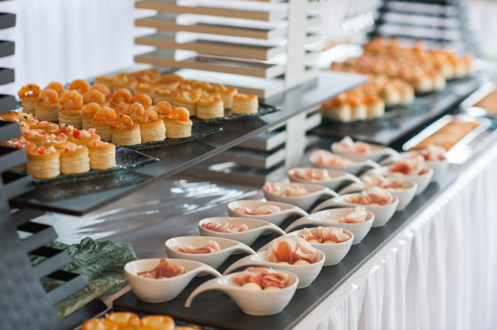 Russisches Catering Eventbuffet