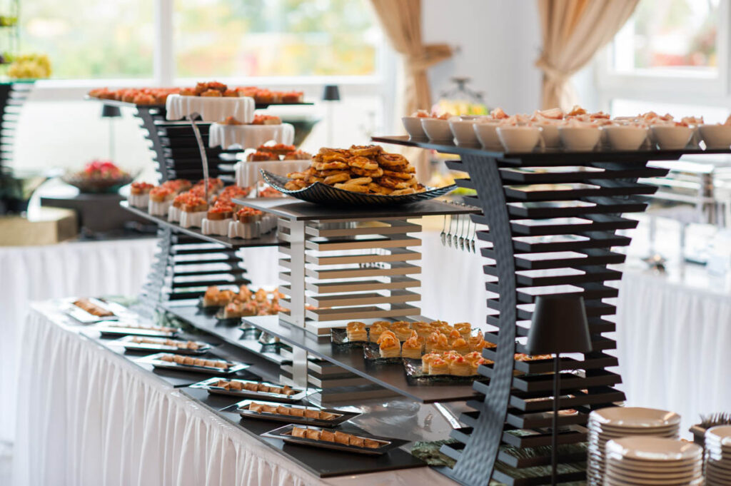 Russisches Catering Eventbuffet