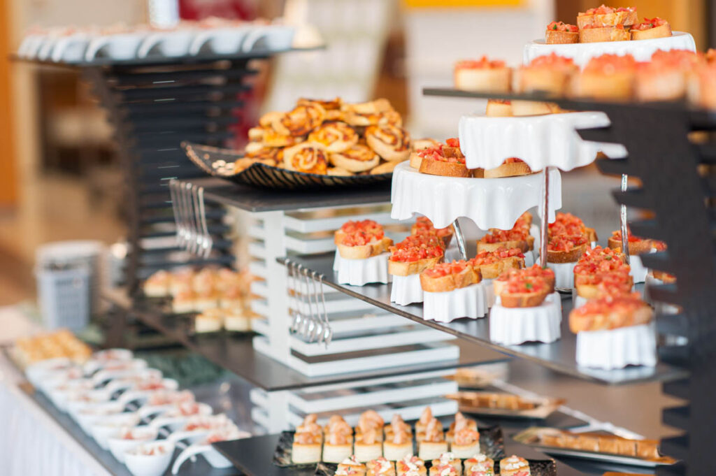 Russisches Catering Eventbuffet