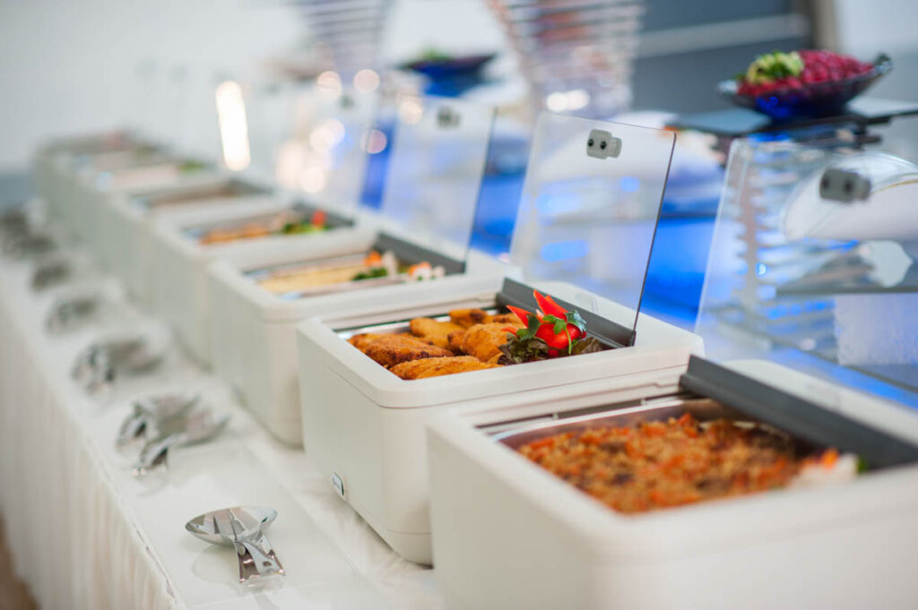 Russisches Catering Luxusbuffet