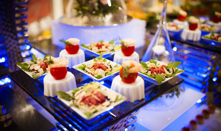 Russisches Catering Luxusbuffet