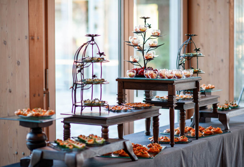 Russisches Catering Luxusbuffet