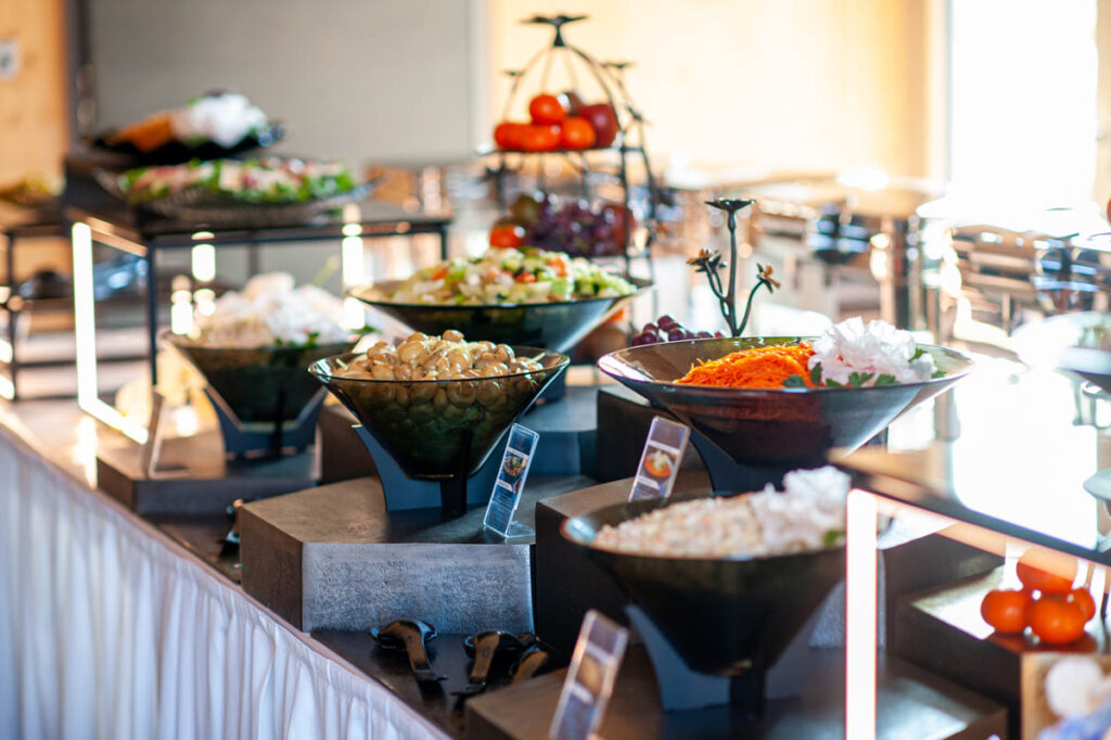 Russisches Catering Luxusbuffet