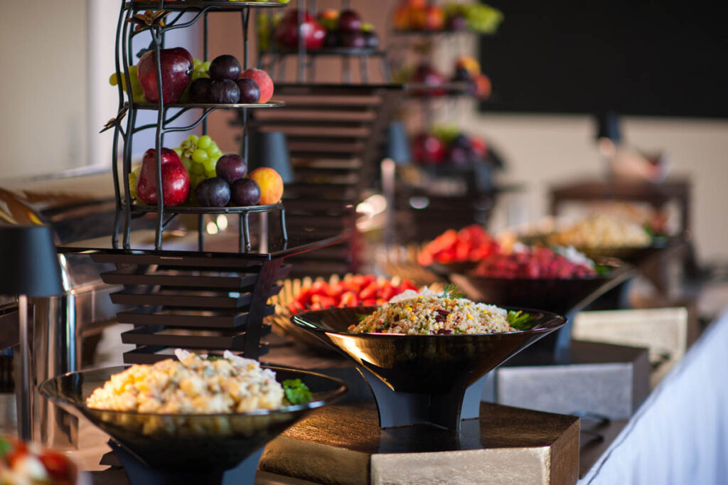 Russisches Catering Luxusbuffet