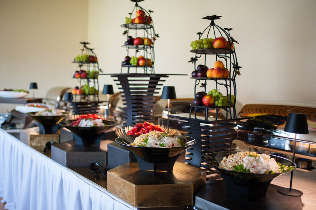 Russisches Catering Luxusbuffet