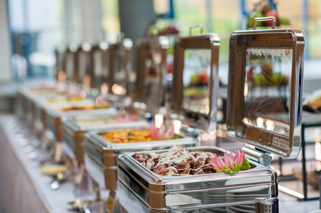 Russisches Catering Eventbuffet