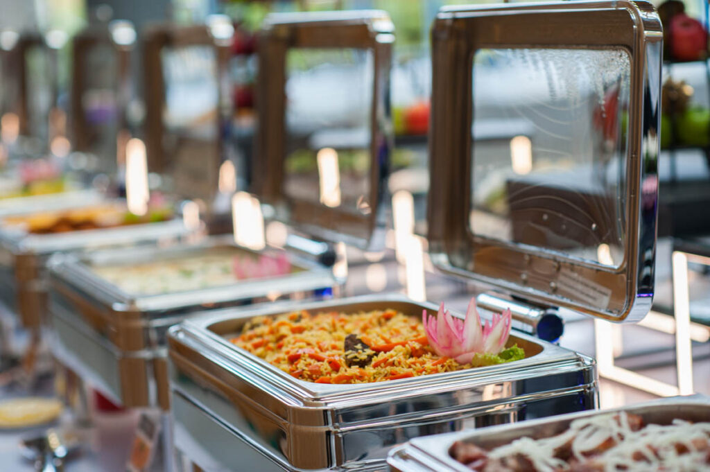 Russisches Catering Eventbuffet