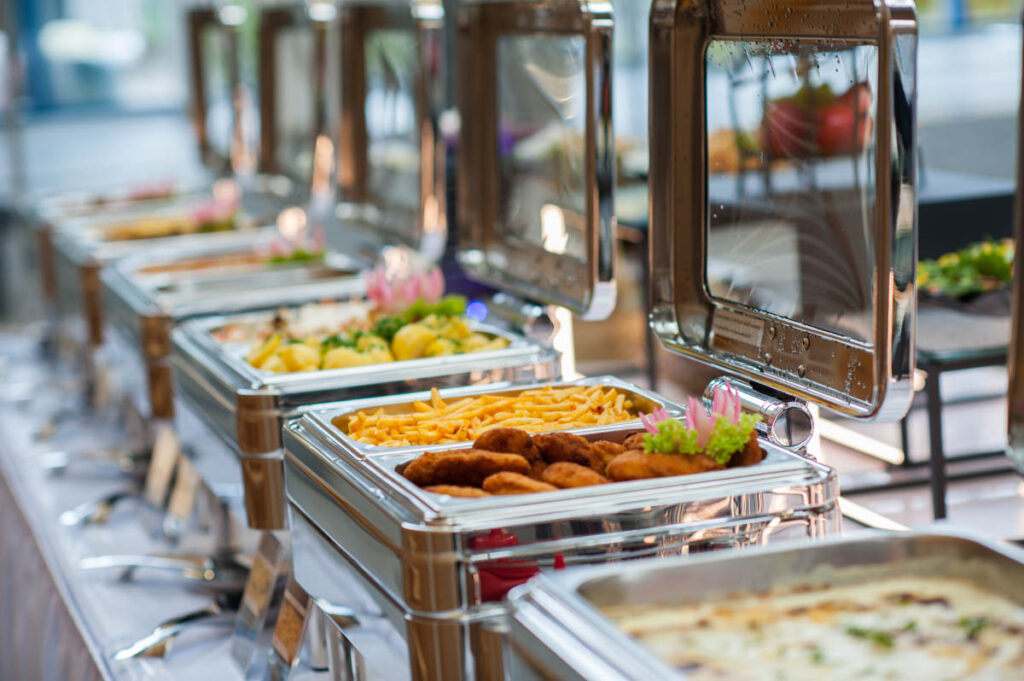 Russisches Catering Eventbuffet