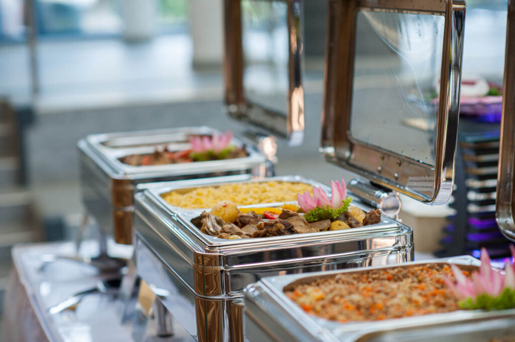 Russisches Catering Eventbuffet