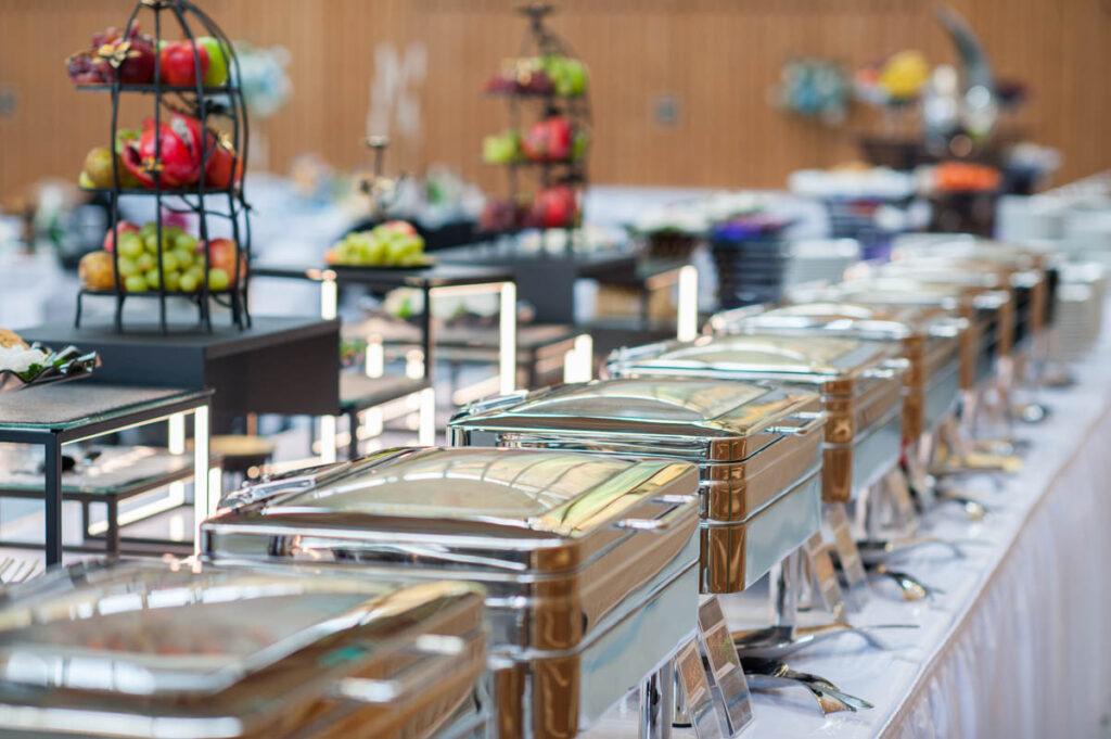 Russisches Catering Eventbuffet